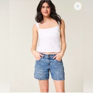 Hollister Jean shorts with bows NWT